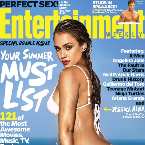 Jessica Alba on Entertainment Weekly Cover May 21, 2014