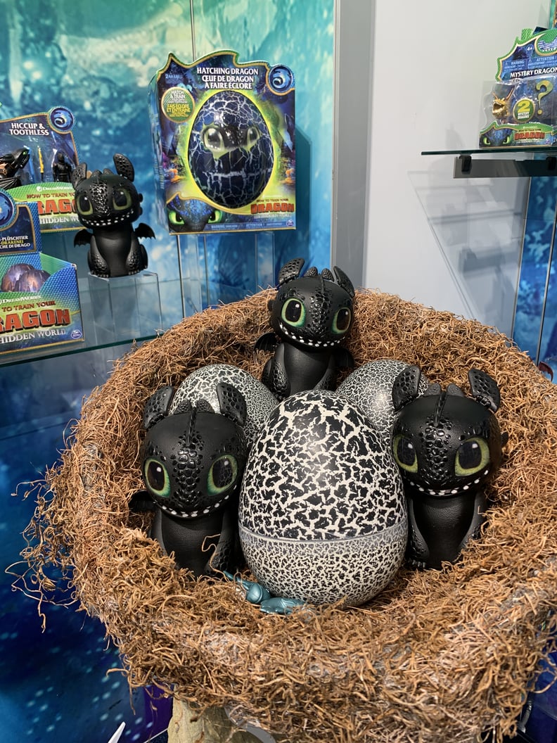 Unhatched Interactive Toothless Dragons and Their Eggs