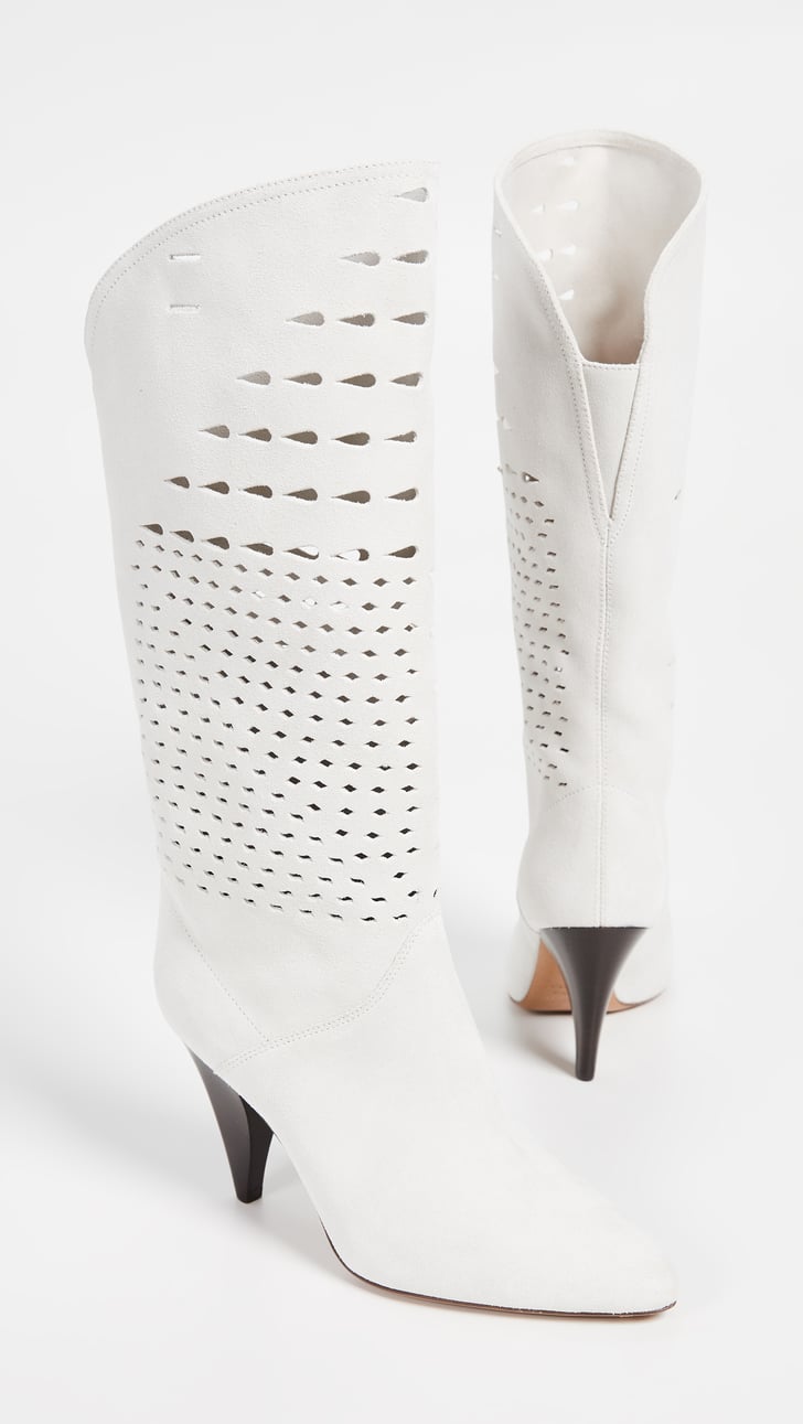 Isabel Marant Lurrey Boots I Want to Be Wearing That A Floral