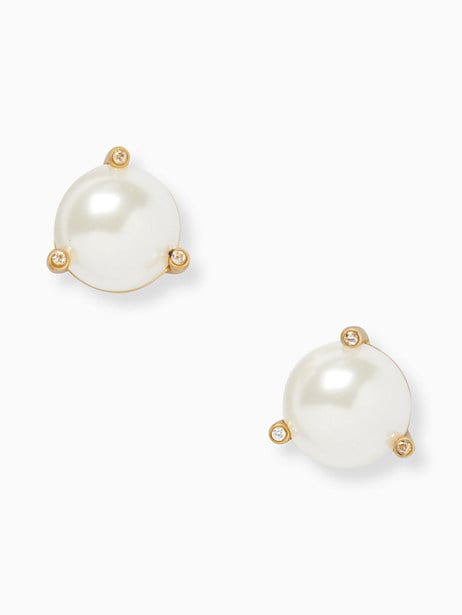 Rise and Shine Pearl Studs Kate Spade NY s Surprise Fall Sale