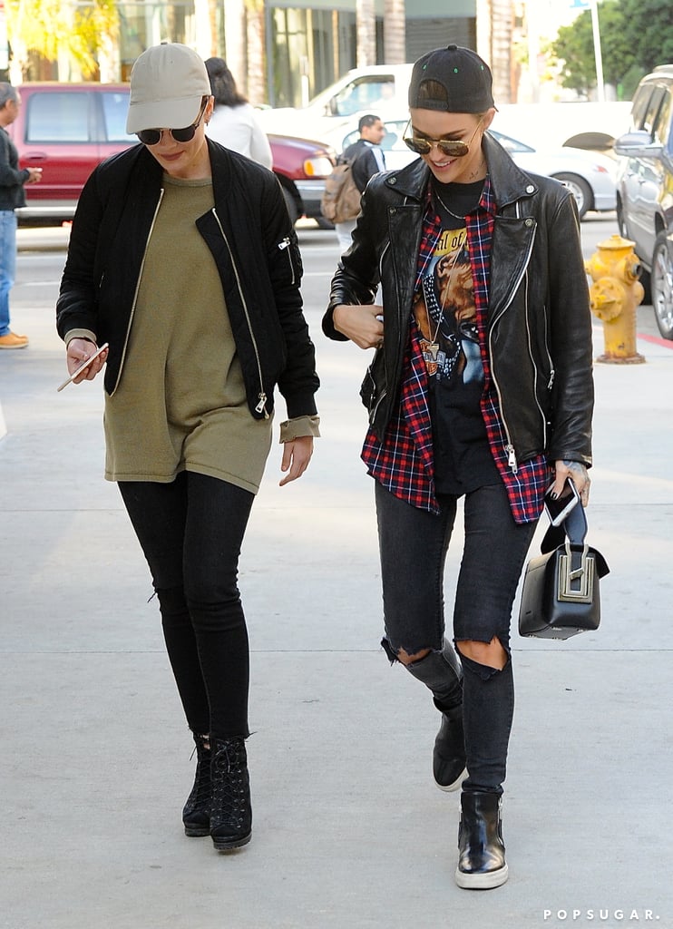 Ruby Rose and Halsey Movie Date