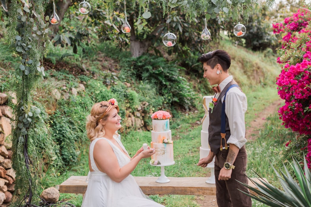 Surprise Proposal in a Styled Wedding Shoot