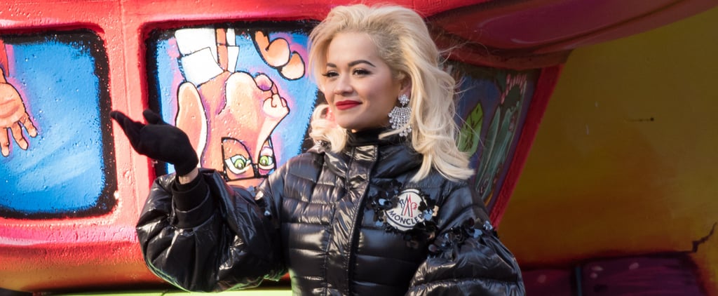Rita Ora Lip Syncing at Macy's Thanksgiving Parade Video