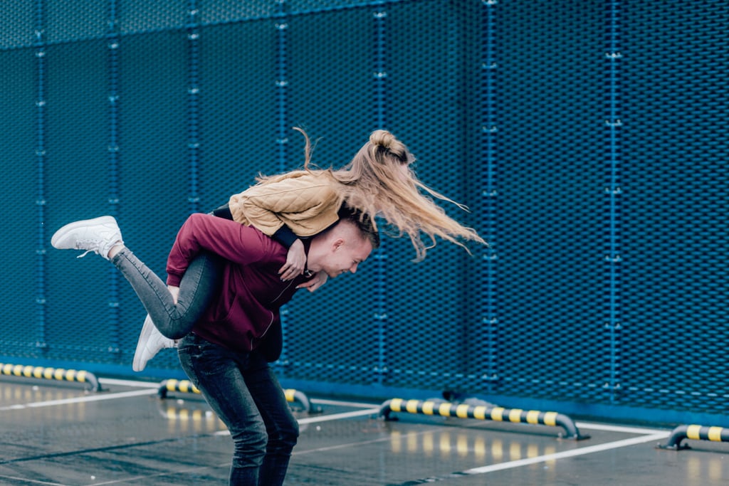 Find fun ways to flirt and tease with one another.