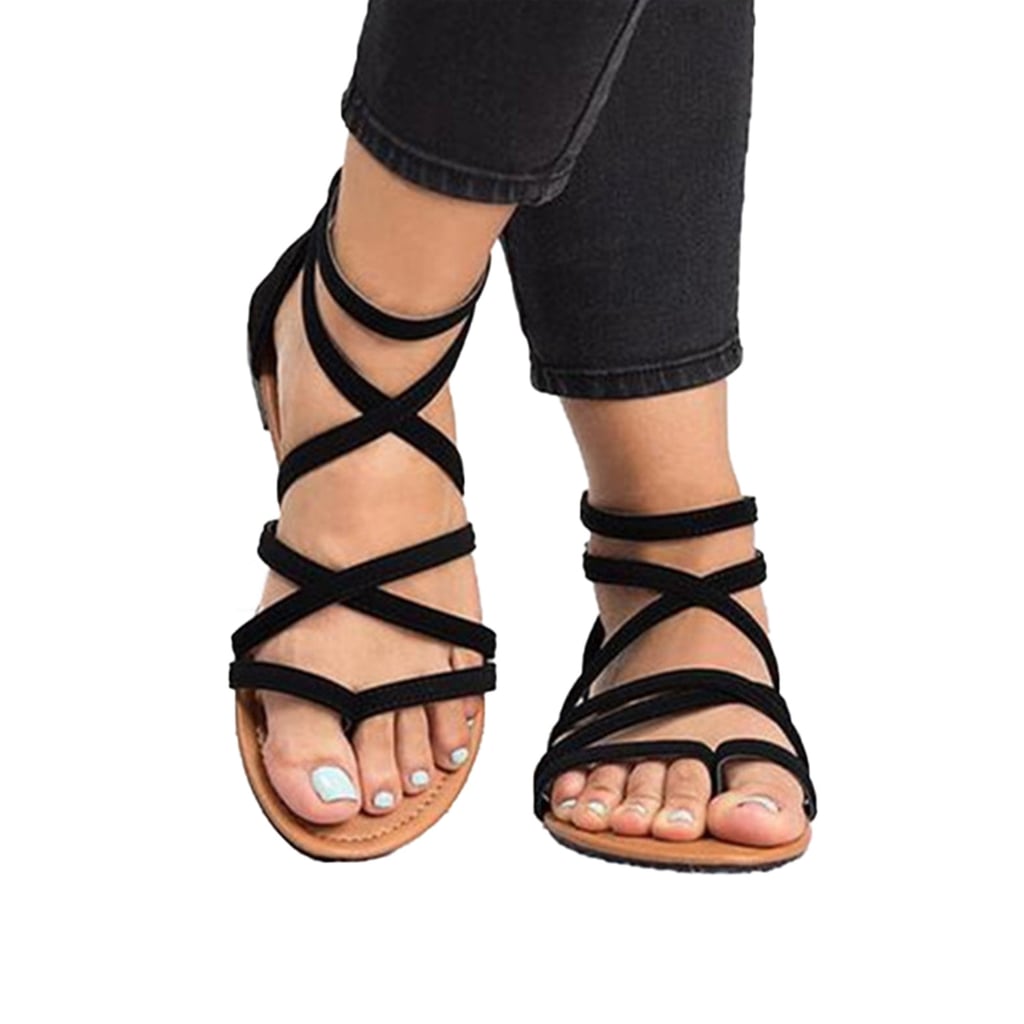 Gladiator Flat Sandals | Best Sandals at Walmart | POPSUGAR Fashion ...
