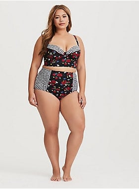 Torrid deals gingham swimsuit