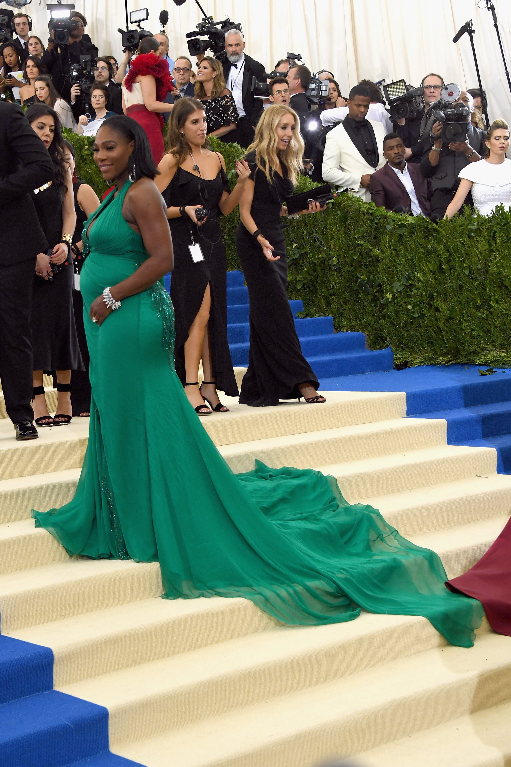 Serena Williams At The 2017 Met Gala Popsugar Celebrity