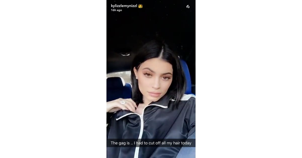 Kylie Jenners Bob Haircut January 2017 Popsugar Beauty Photo 4 