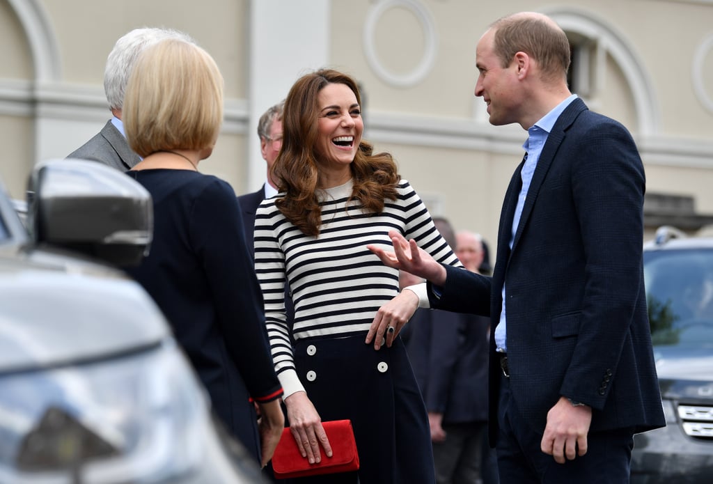 Prince William and Kate Middleton Talk About Baby Sussex