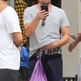 These Photos of Leonardo DiCaprio Beg the Question: How Hard Is It to Carry a Bag?