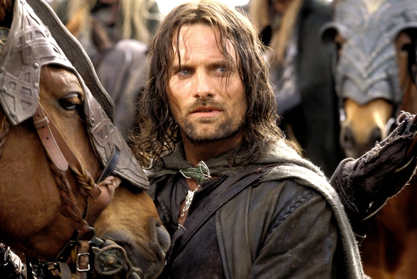THE LORD OF THE RINGS: TWO TOWERS, Viggo Mortensen, 2002, (c) New Line/courtesy Everett Collection