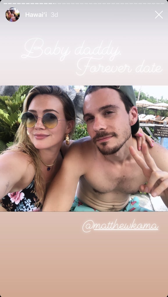 Hilary Duff and Matthew Koma Family Pictures in Hawaii 2019