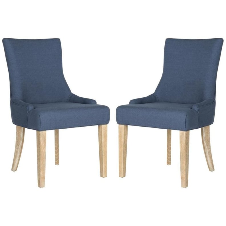 New Dining Chairs: Safavieh Lester Upholstered Chairs Set