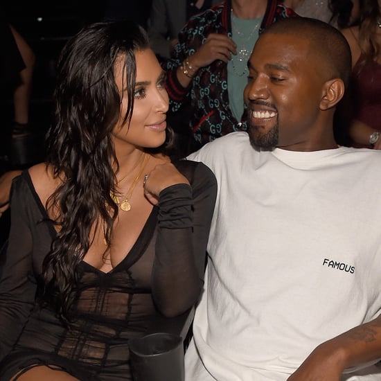 Kim Kardashian and Kanye West at 2016 MTV Video Music Awards