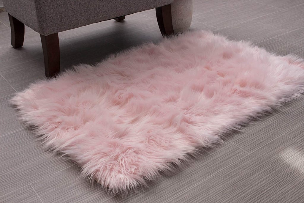 Soft Faux Fur Sheepskin Shag Rug