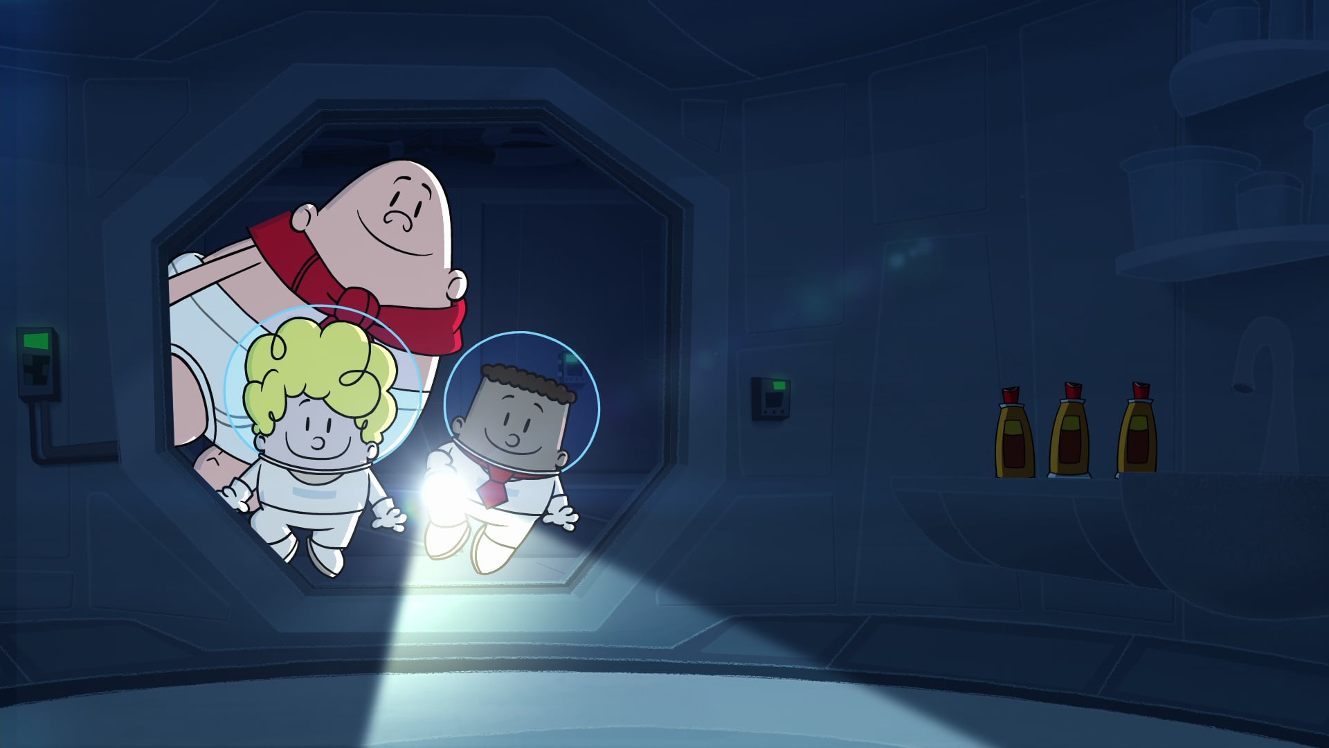 The Epic Tales Of Captain Underpants In Space The Baby Sitters