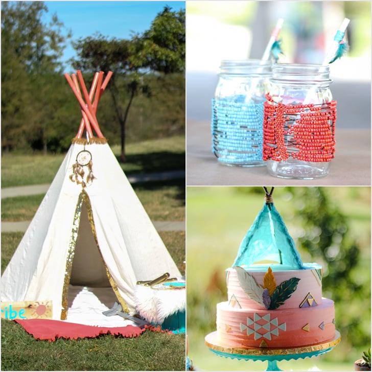 Tribal Dreamcatcher Baby Shower POPSUGAR Family