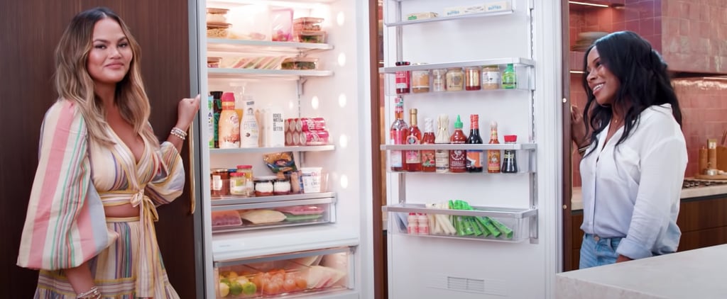 See Chrissy Teigen's Refrigerator Organization Tips