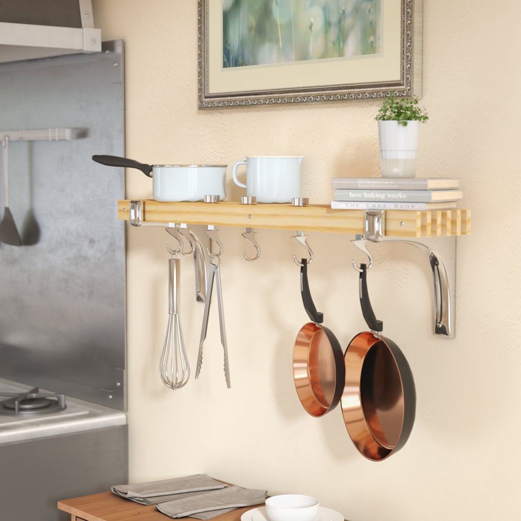 Wall Mounted Pot Rack