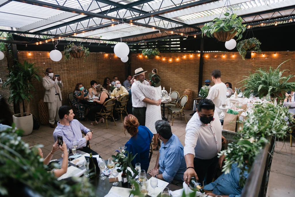 Stylish DIY Outdoor Restaurant Microwedding