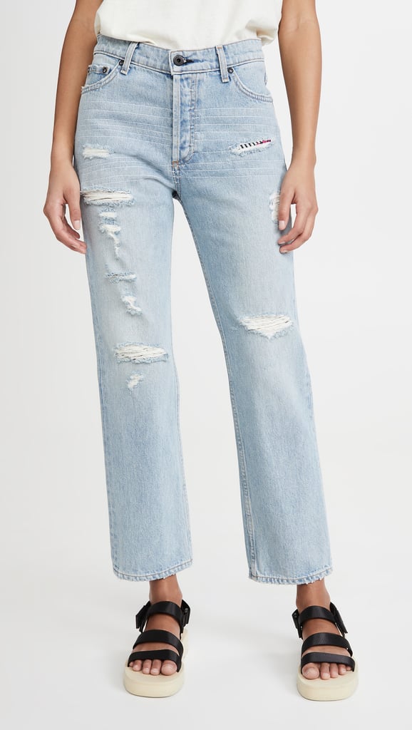 ASKK NY High Rise Straight Jeans