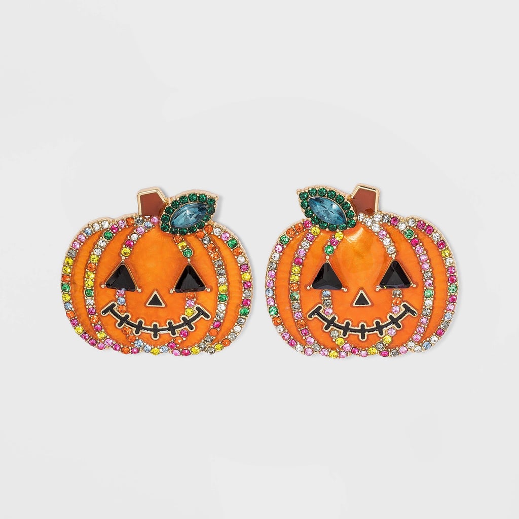 A Classic Pair: Sugarfix by BaubleBar Crystal Jack Lantern Stud Earrings