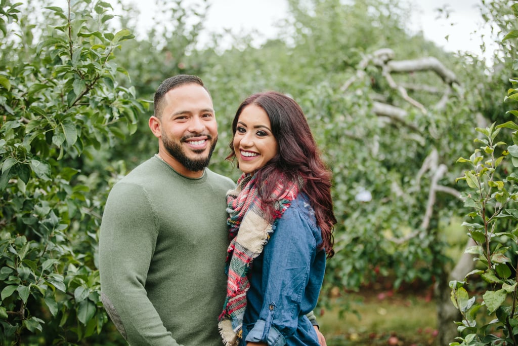 Apple Orchard Engagement Shoot