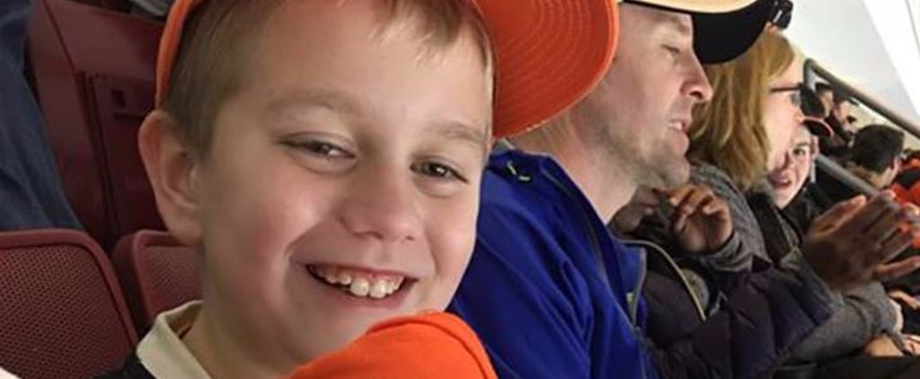 Girl With Autism Gives Away Shirt at Hockey Game