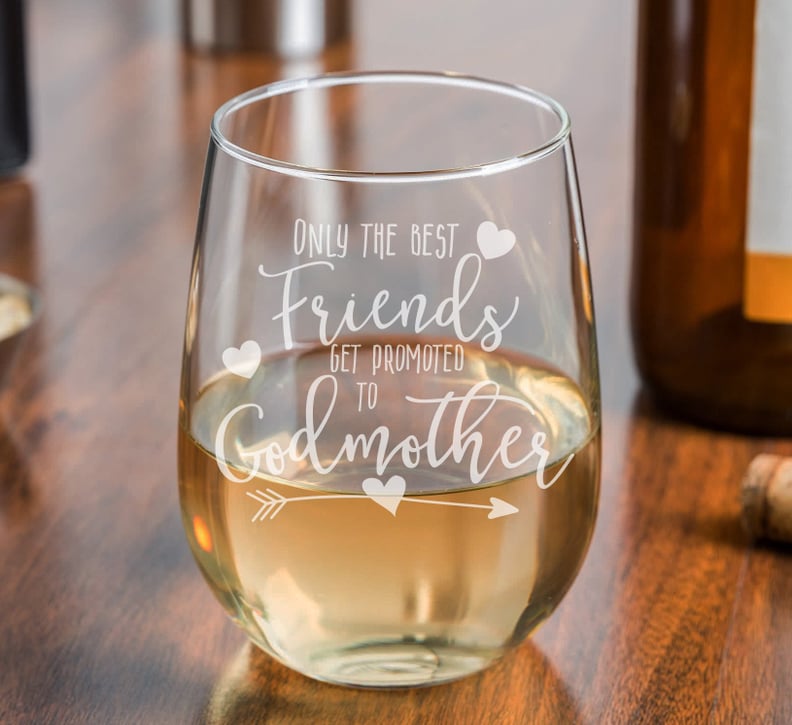 Godmother Stemless Wine Glass