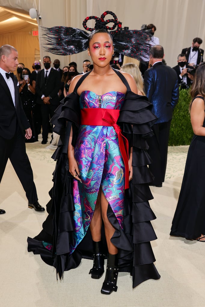 Naomi Osaka's Louis Vuitton Dress | Met Gala 2021