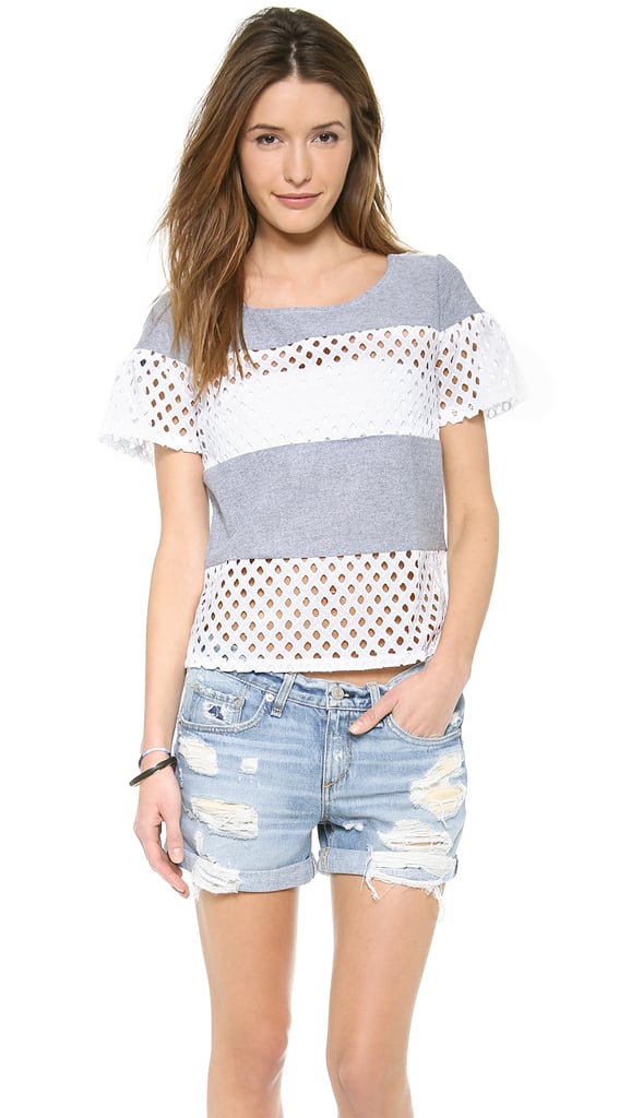 Ella Moss Eyelet Tee