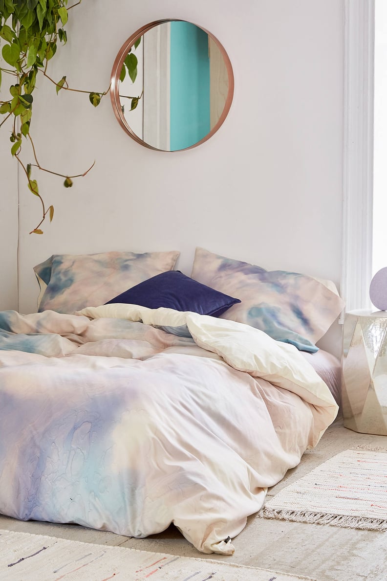 Chelsea Victoria For Deny Unicorn Marble Duvet Cover