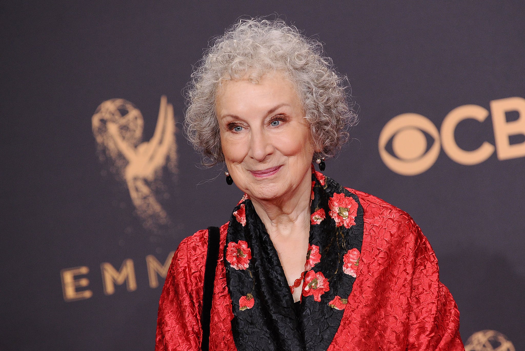 Margaret Atwood Backstage at the Emmys: "Never Believe It Can Never Ha...