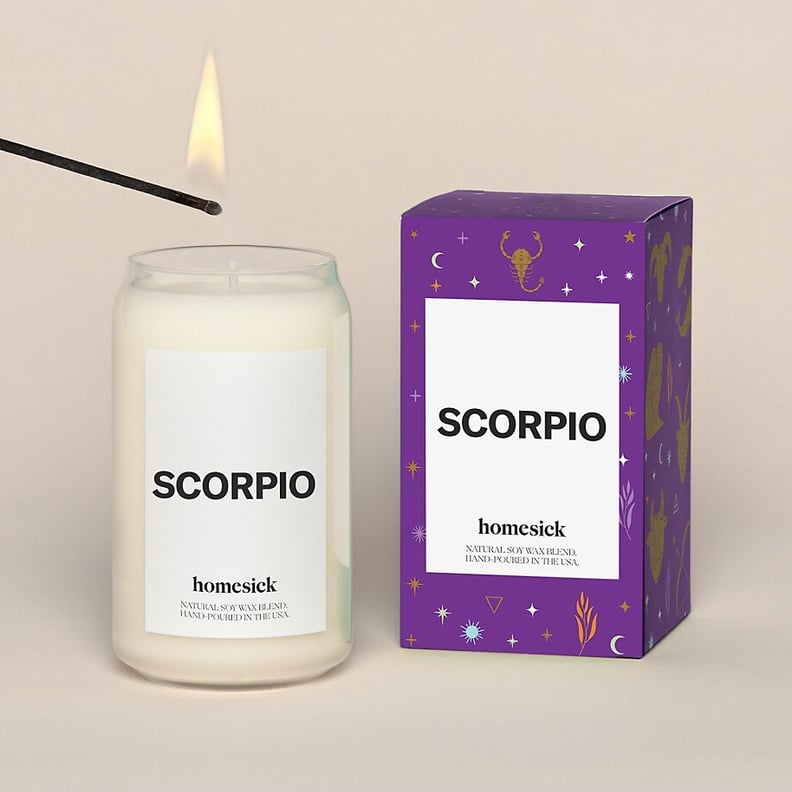 Best Gifts For Scorpio: Homesick Scorpio Candle