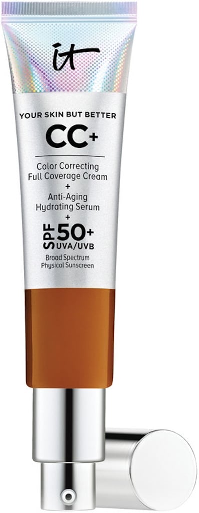 Best Tinted Moisturizer With Full-Coverage: IT Cosmetics Your Skin But Better CC+ Cream with SPF 50+