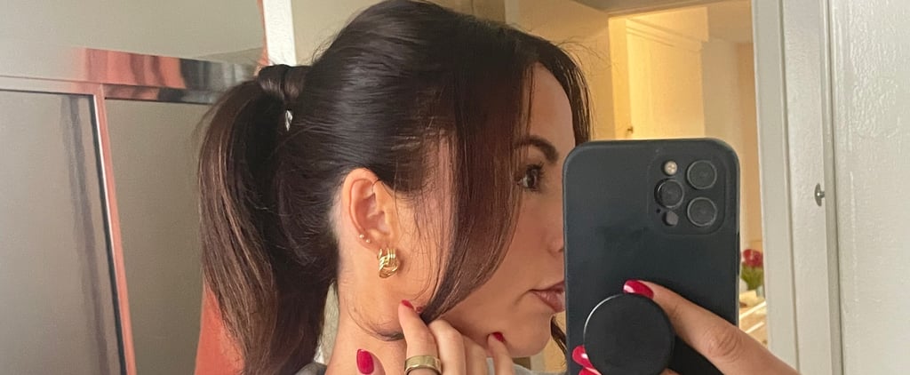 I Tried TikTok's Invisible Hair Tie Ponytail Hack: Photos