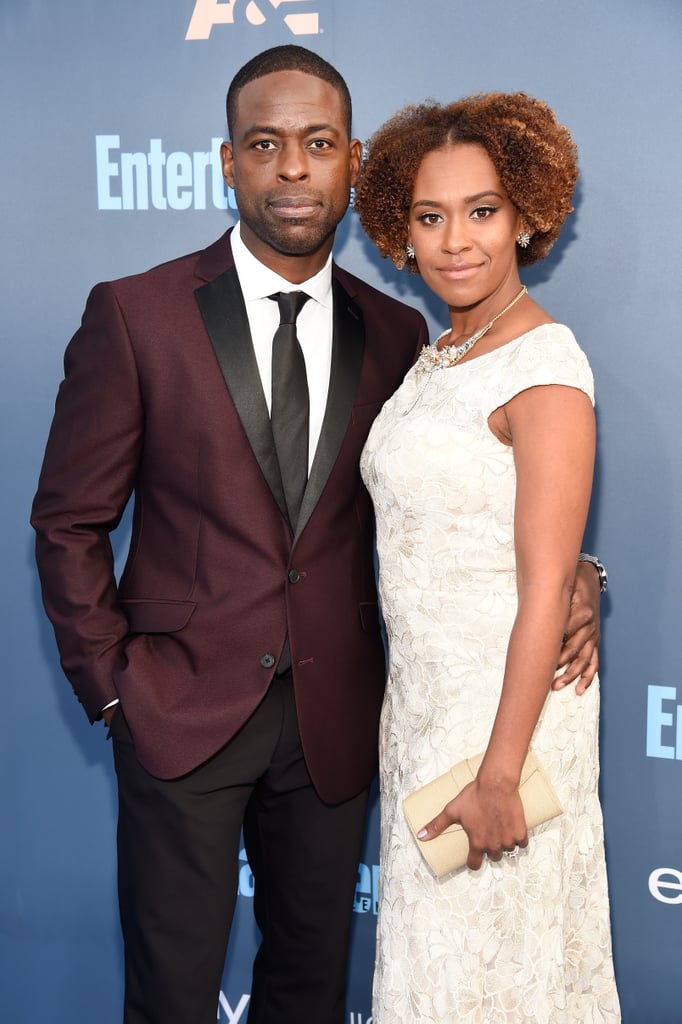 Sterling K. Brown at the 2017 Critics' Choice Awards