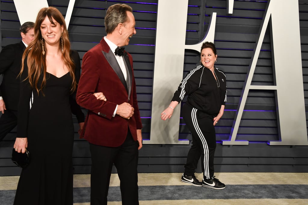 Melissa McCarthy Adidas Tracksuit at Oscars Afterparty 2019