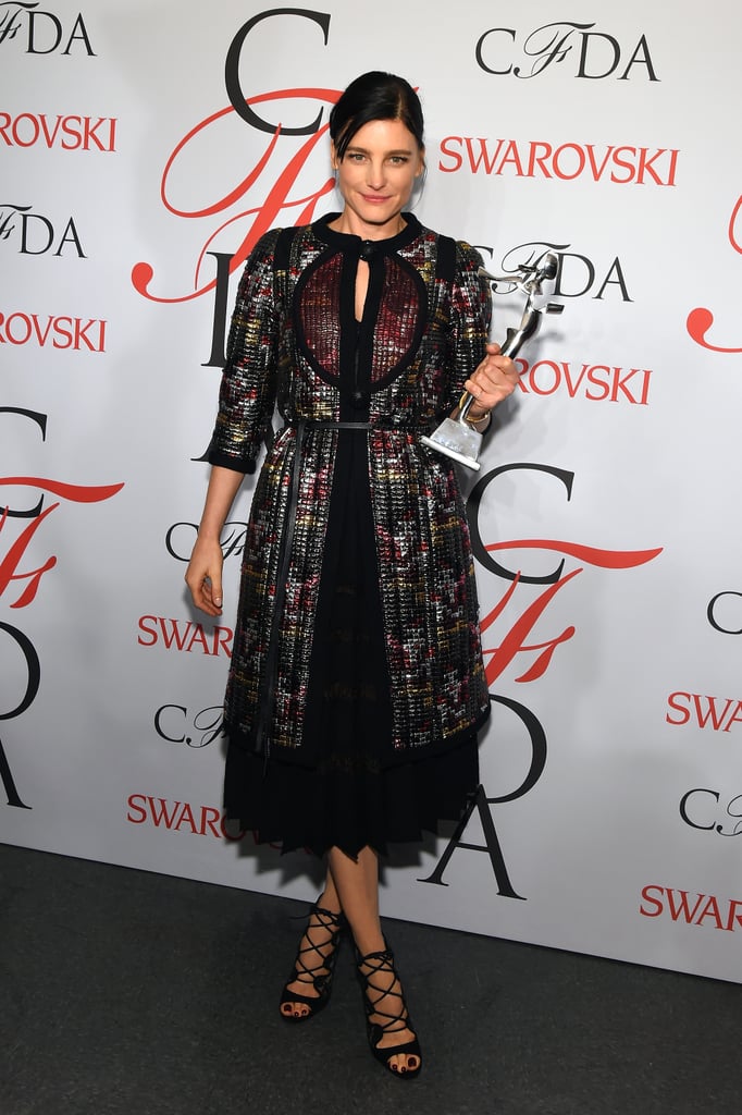 Accessory Designer of the Year Award Tabitha Simmons 2015 CFDA Award Winners POPSUGAR