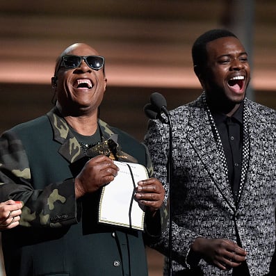 Stevie Wonder Grammys Joke 2016