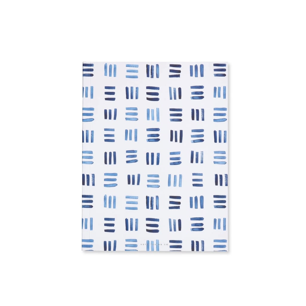 Special Lined Weave Patterned Composition Notebook