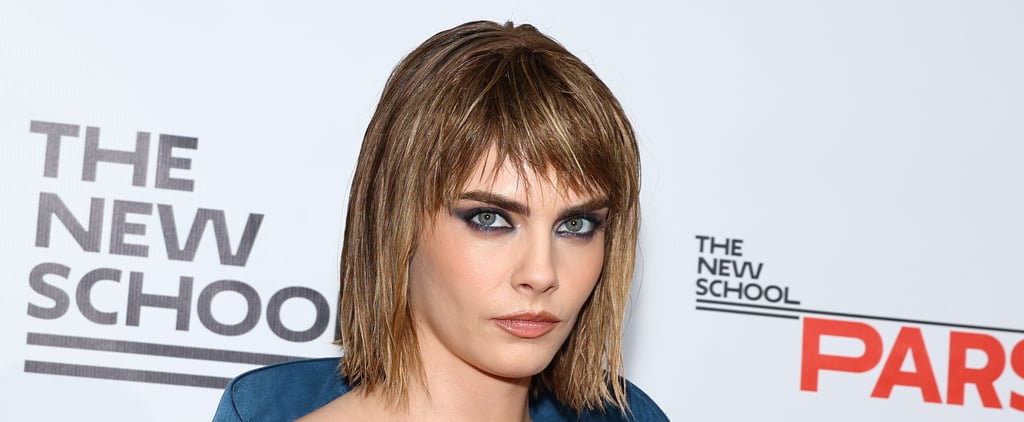 Cara Delevingne's New Choppy Fringe Bob Hairstyle