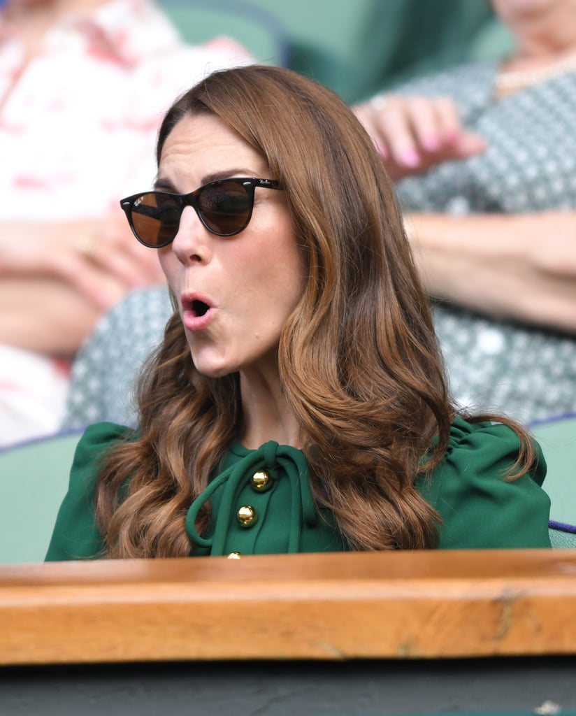 Kate Middleton's Facial Expressions Watching Sports Pictures