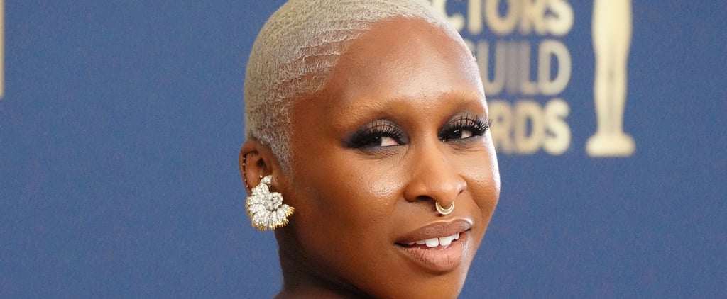 Cynthia Erivo’s Red French Manicure at the SAG Awards