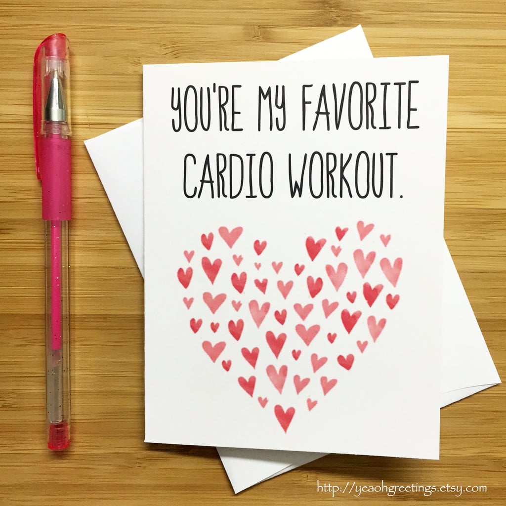 Favourite Cardio Workout Card