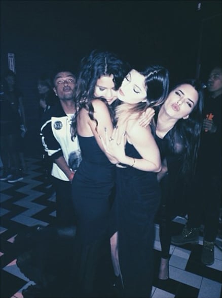 Selena Gomez Parties With Kendall and Kylie Jenner | Photos