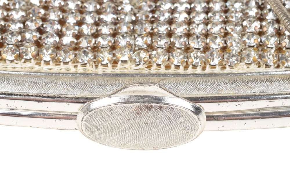 Princess Diana's Silver Jeweled Evening Bag (estimate sale price +$15,000)