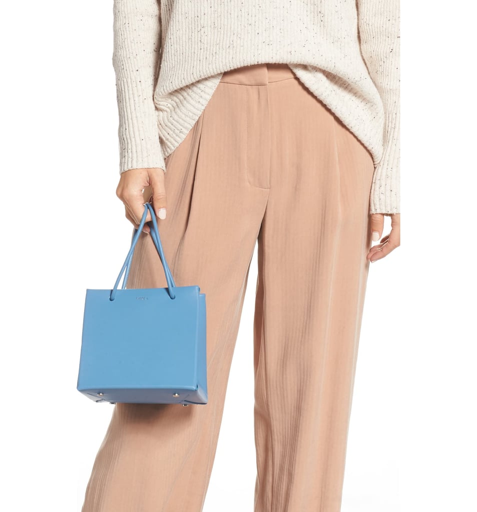 Medea Ice Calfskin Leather Tote