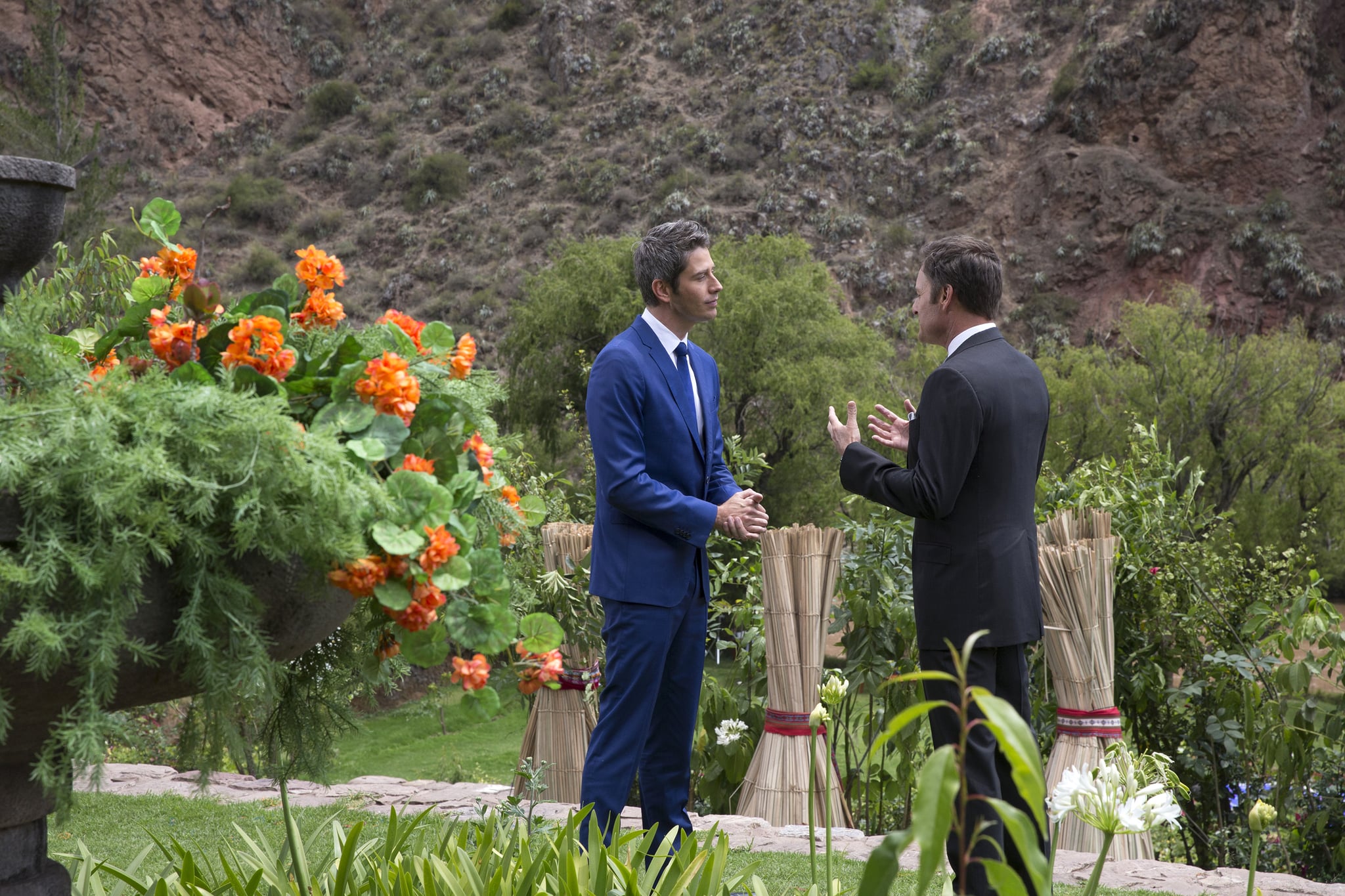 THE BACHELOR - Episode 2210 - The compelling live three-hour television event will begin with America watching along with the studio audience as Arie Luyendyk Jr.s journey to find love comes to its astonishing conclusion. The Bachelor prepares to make one of the most difficult choices of his life, having narrowed down the field to two women with whom he is madly in love - Becca K. and Lauren B. - and told both of them that he loves them. Who does Arie, after much soul-searching, see as his future wife? Find out on the season finale of The Bachelor, MONDAY, MARCH 5 (8:00-11:00 p.m. EST), on The ABC Television Network. (ABC/Paul Hebert)ARIE LUYENDYK JR., CHRIS HARRISON