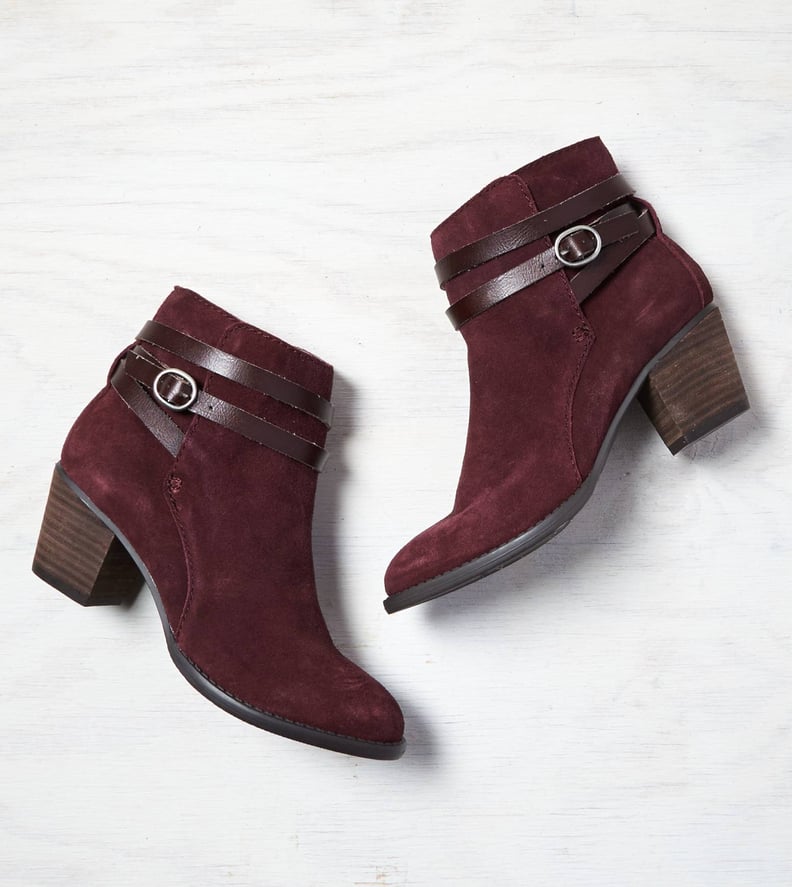 American Eagle Outfitters Buckle Strap Bootie